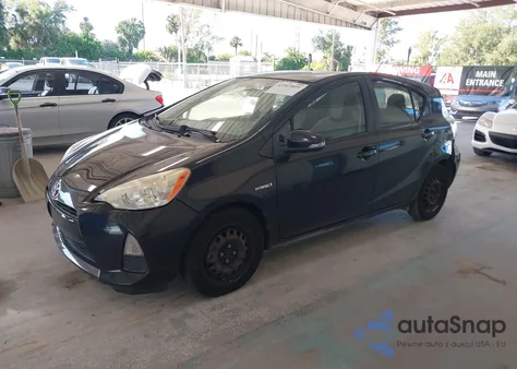 2012 Toyota Prius C One from USA, damaged, VIN JTDKDTB32C1014552